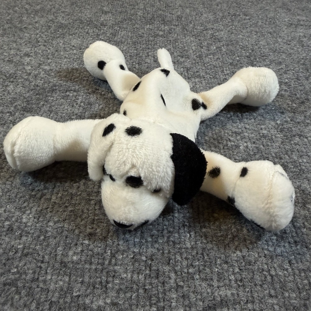 Vtg Stuffins Plush "Dotty Dalmatian" Stuffed Animal Plush Beanie 1997